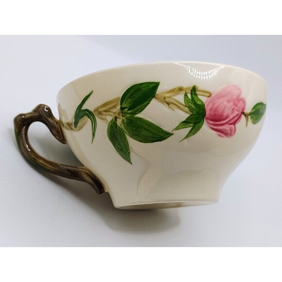 Vintage Franciscan Desert Rose Coffee/Tea Cup & Saucer Set USA Made Retired #4 - Picture 8 of 11